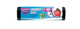 PAREX -  CLASSIC BLACK GARBAGE BAGS LARGE (20pcs - 65x80cm 60L)