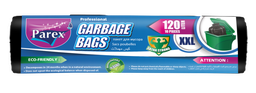PAREX -  CLASSIC BLACK GARBAGE BAGS JUMBO (10pcs - 80x110cm 120L)