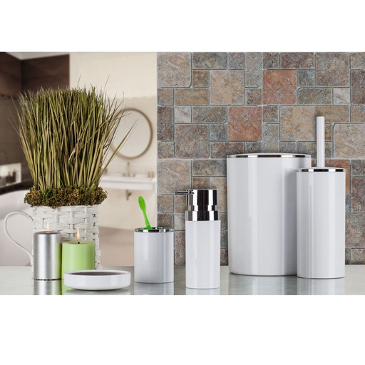 LENOX  BATHROOM SET / WHITE