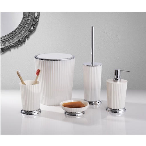 NELY BATHROOM SET-WHITE