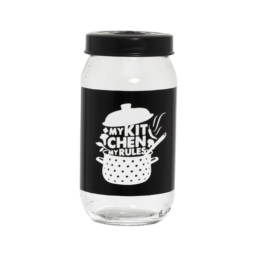 1 lt Decorated Jar-My Kitchen