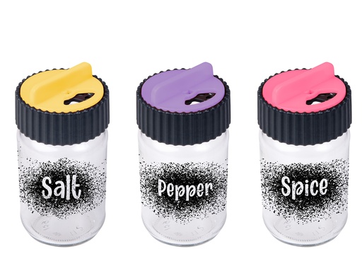 105 cc Decorated Salt-Pepper Shaker-Salt-Pepper-Spice
