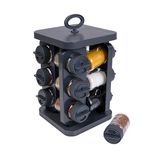 105 cc Glass Spice Set-Gray