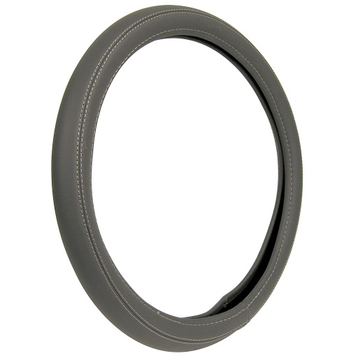 Cover Steering Wheel Grey With Stitch Custom