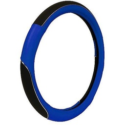 Cover Steering Wheel Blue Sport With Chrome.