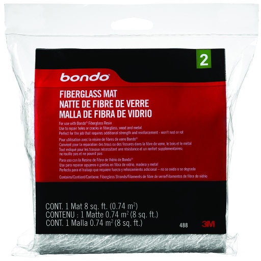 Fiberglas Matt 8Sq'Bondo