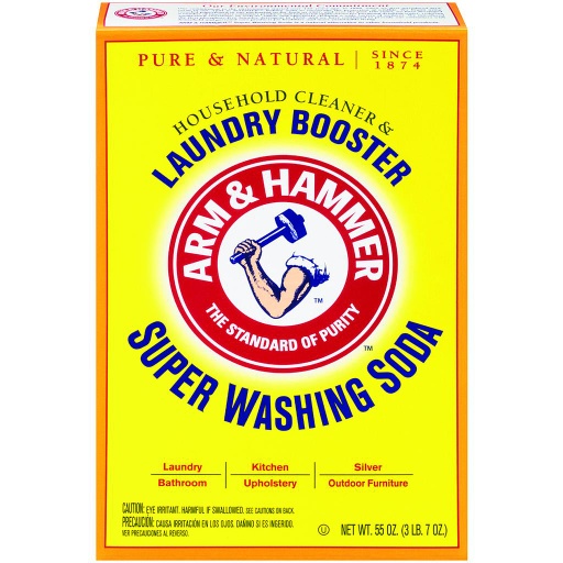 Arm & Hammer No Scent Detergent Booster and Household Cleaner Powder 55 oz. 1 pk