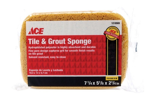 Sponge Tile & Grout