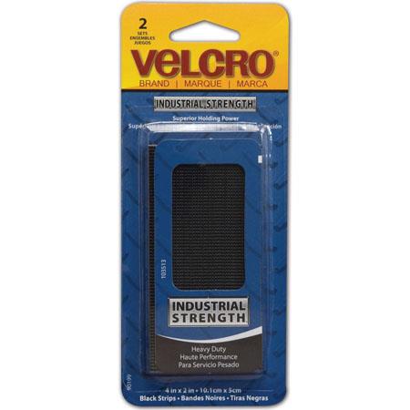 Velcro 2"X4"Ind Str Blk