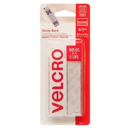 Velcro Strip 4&quot; White