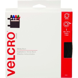 Velcro Tape 3-4X15'Black