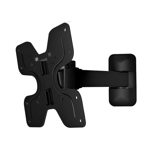 Single Arm Tilt And Swivel Tv Mount 58.4Cm To 1.27M, (23In To 50In) Black Ross