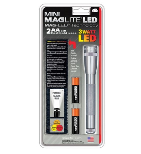 MINIMAG 2 AA LED GRAY