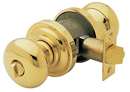 Doorlock Entry Tubular Colonial Knob Polished