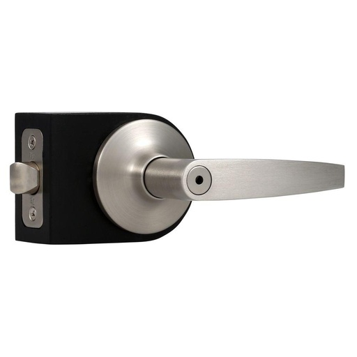 Doorlock Privacy Tubular Straight Lever Satin