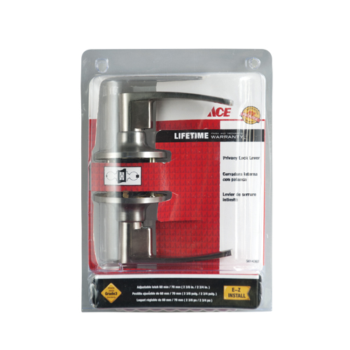 Doorlock Privacy Tubular Straight Lever Stai