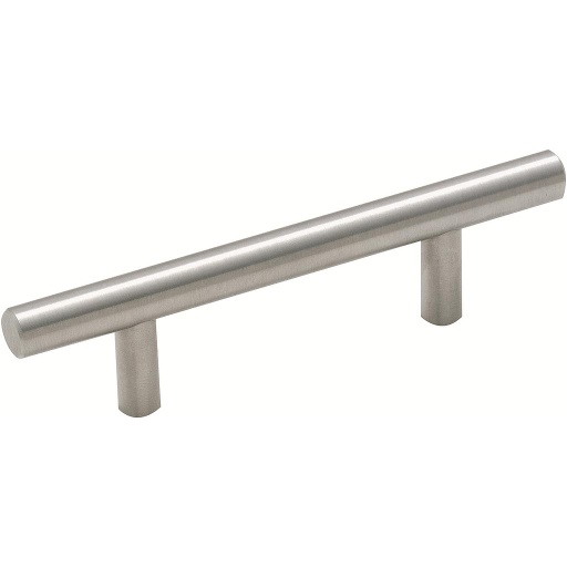 Amerock Bar Pulls Bar Cabinet Pull 3 in. Stainless Steel Silver 1 pk
