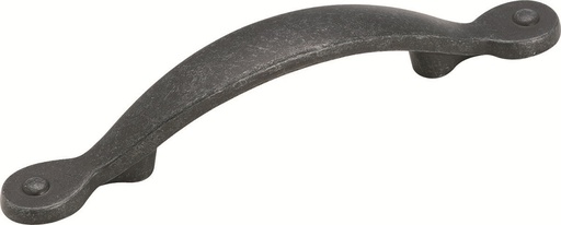 Wrought Iron Dark 3" Handle
