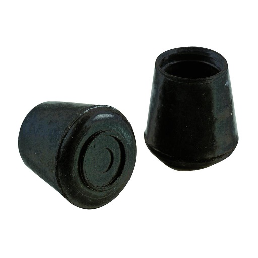 Rubber Leg Tip - 3-4" Black