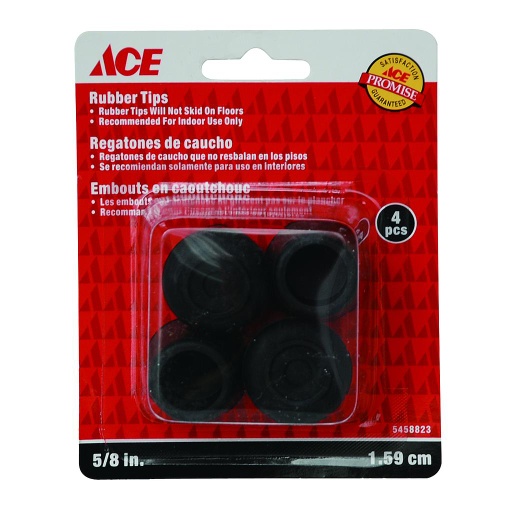 RUBBER LEG TIP 5/8IN BLACK Cancel