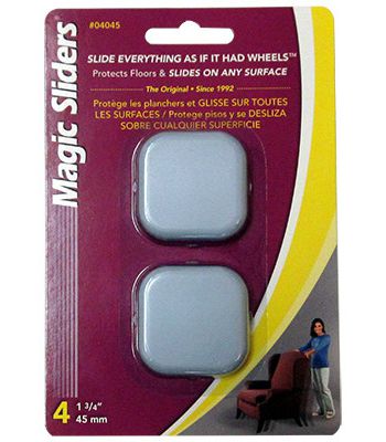 Floor Slide 1-3-4"Sq 4Pk