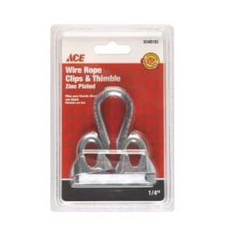 Wire Rope Clip 3-4In (19Mm) Galvanized Ace