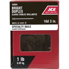 Ace Duplex Nail16D 3" 1#