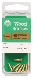 Hillman No. 10 x 1 in. L Phillips Wood Screws 3 pk
