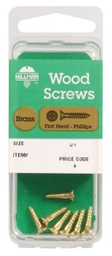 Hillman No. 10 x 1-1/2 in. L Phillips Wood Screws 2 pk