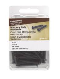 Masonry Nail 1-1-2" 6Oz