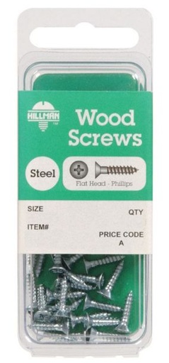 Scrw Wd Phl Fh8X1.25Cd15
