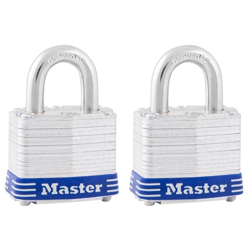 Laminated Padlock 2 Pack 40Mm (1 9-16In) Steel Ace