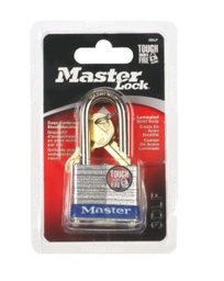 Master Lock 1-5/16 in. H x 1-5/8 in. W x 1-9/16 in. L Laminated Steel Double Locking Padlock 1 p
