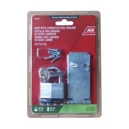 Hasp Safety With Padlock 89Mm (3 1-2In) Steel Ace.