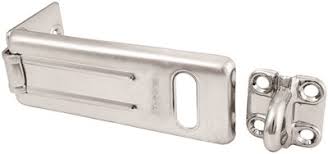 Hasp Safety Zinc 4-1-2"