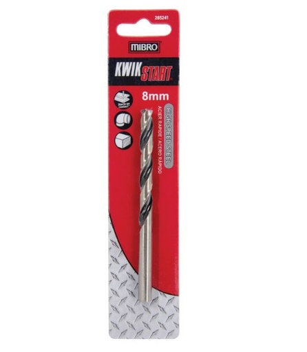 Drill Bit Hss 8Mm