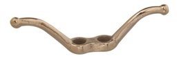 Campbell Chain Nickel-Plated Nickel Rope Cleat 6 in. L