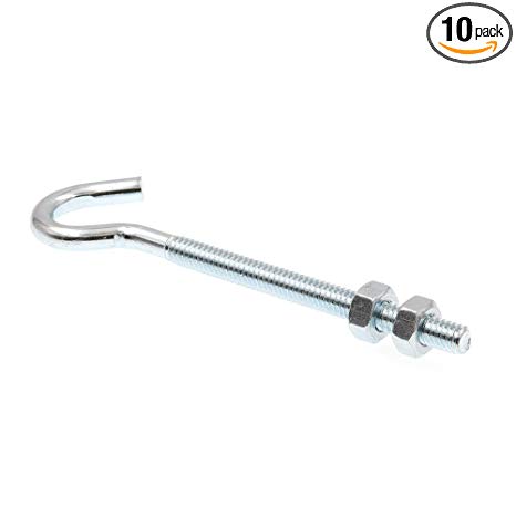 Clothesline Bolt Hook 7 1-4In (18.4Cm) Zinc Plated Steel Ace