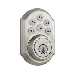 Kwikset SmartCode Satin Nickel Metal Electronic Deadbolt