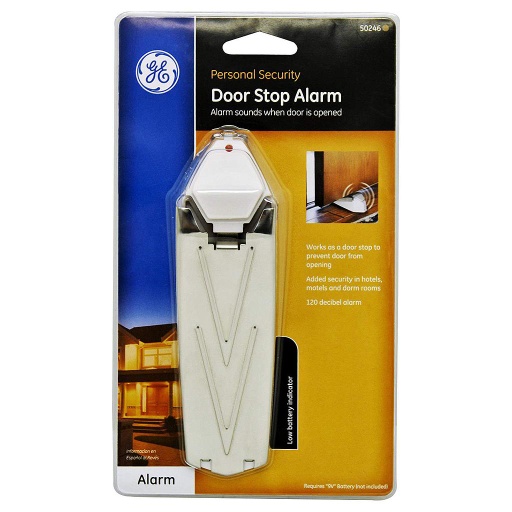 GE White Door Stop Alarm