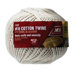 Twine Cotton #16 X 155M (510Ft) Natural Ace