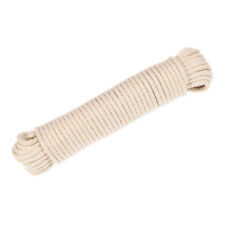 Clothesline 5Mm X 30M (7-32In X100Ft), Light Load Plastic White Ace.