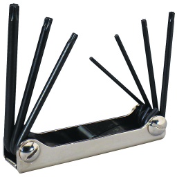 Fold Up Torx Key 7Pc