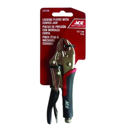 Locking Pliers 13Cm (5In) Comfort Grip Handle Ace Cancel