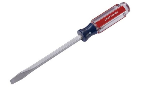 Slotted Cabinet Screwdriver 1-8In X 6In (3Mm