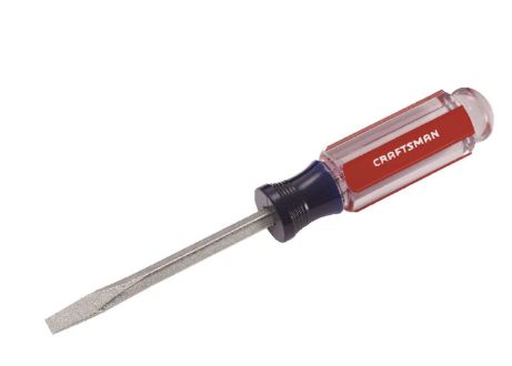 Slotted Screwdriver 1-4In X 4In (6Mm X 10Cm)