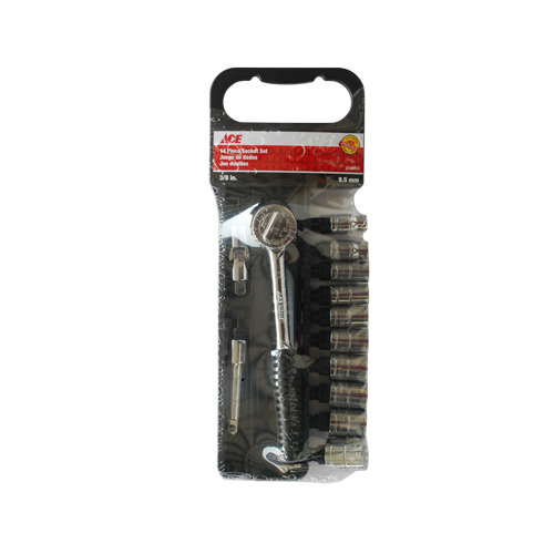 Ace 14 Piece Socket Set 3-8In (10Mm) Dr Cancel