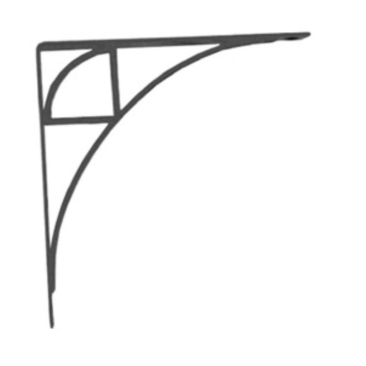 Knape And Vogt 7.8 In. L Shelf Bracket Steel