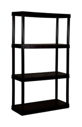 Maxit, 54-1/2 in. H x 32 in. W x 14 in. D Resin Shelving Unit.