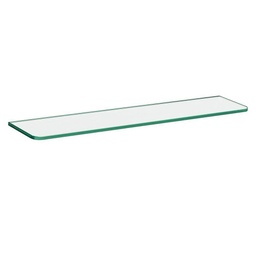 Pl Glass Shelfstd 24X5 Clear
